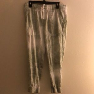 Bella Dahl tie dye joggers Size M